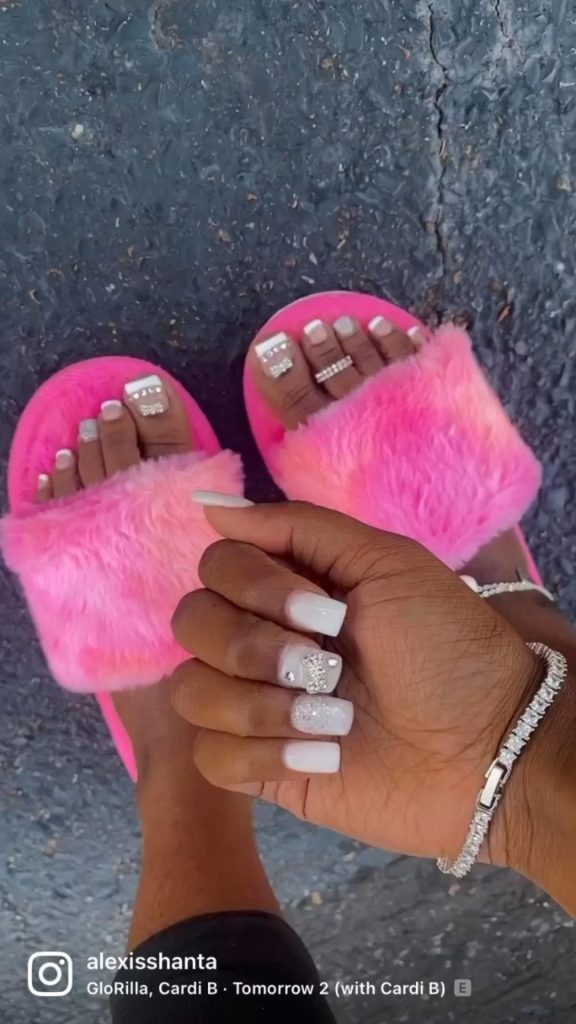 2022 acrylic nails design trends Inspiration for baddies | Black girl nails ideas | matching nails