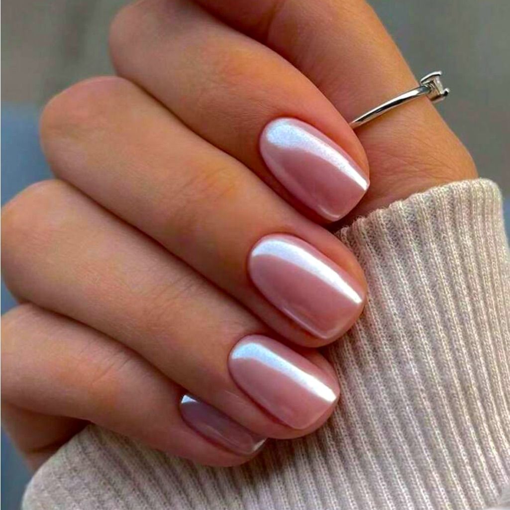 Pink Chrome Press On Nail Set New | Color: Pink | Size: Os