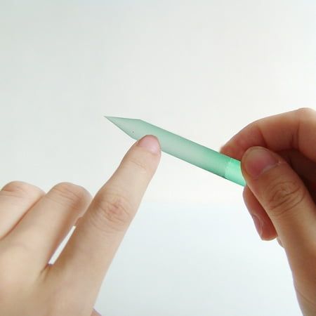 Hemoton Tool Nail Rubbing Strips Travel 10.00×0.50×0.50cm Green, Size:3.9″ x 0.1″ x 0.1″