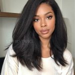 14-20 Inch Kinky Straight HD Lace Wear & Go Glueless Wig – CLK002