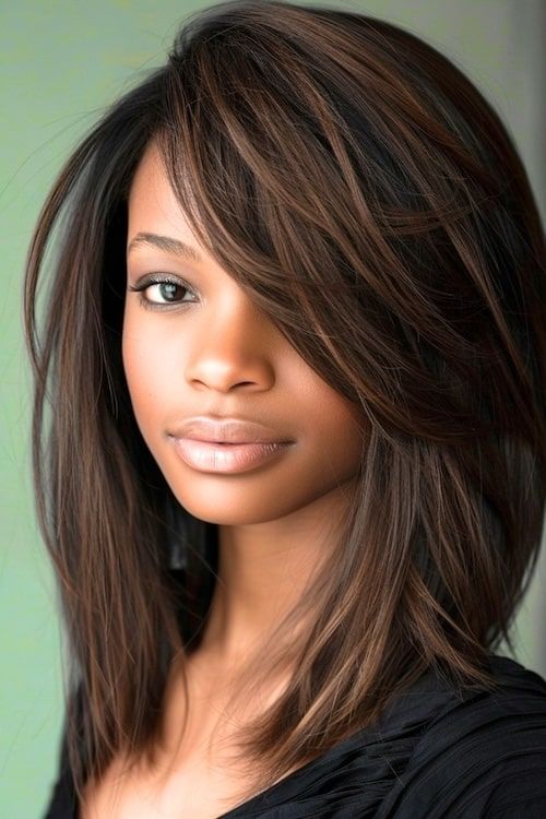 72 Trendsetting Medium-Length Layered Haircuts For 2025
