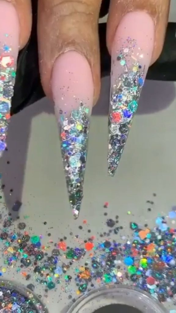 Holographic Nails & Glitter