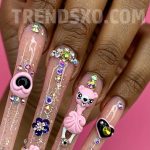Kawaii Glam Fantasy Nails🌸🧸😍