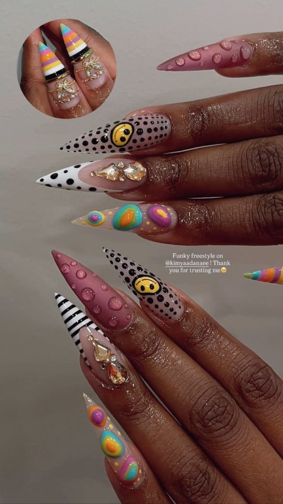 Funky Nails 🎨✨💓