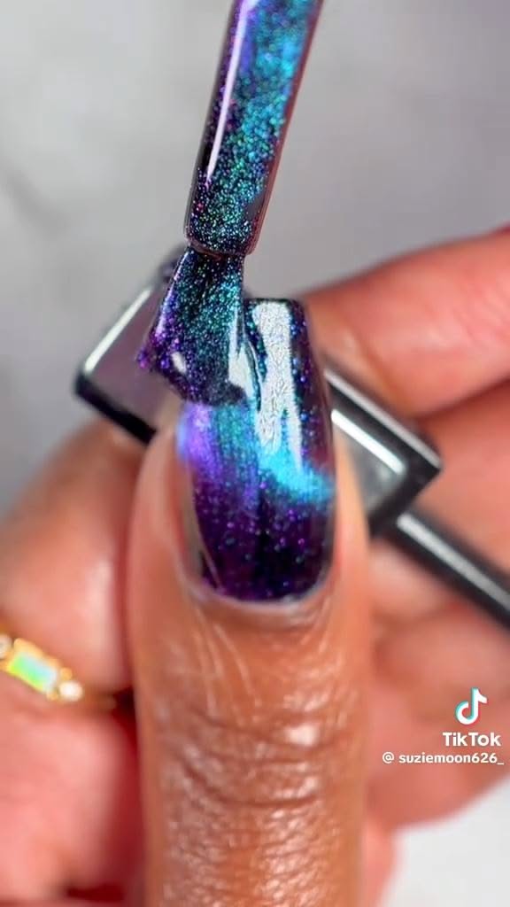 ✨ Magnetic Nails ✨ What’s Up Nails – Polar Light Show