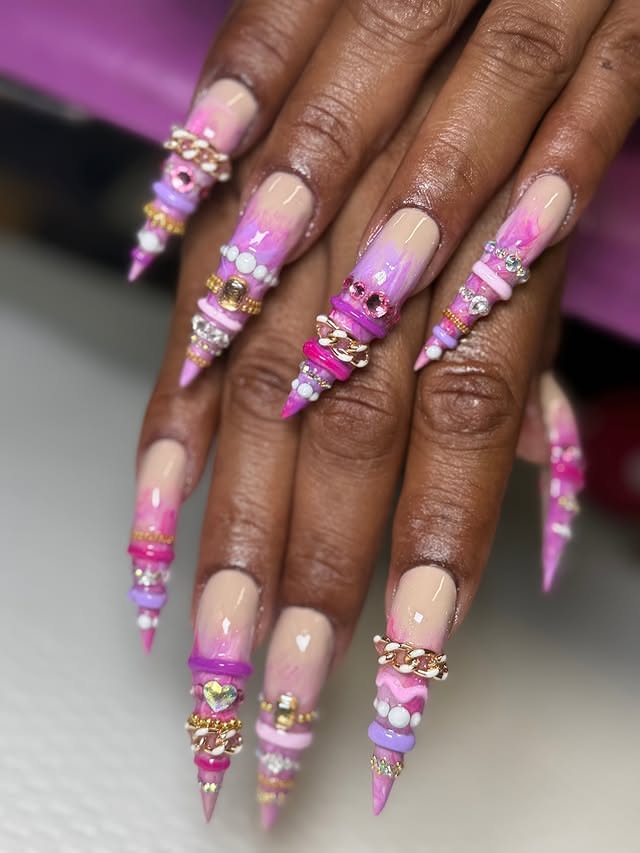 bangle nails designs • Instagram