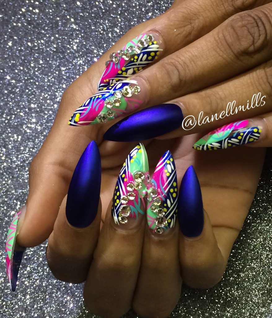 To Book an Appt. Call…  850-723-0428   #NailGoddess #NOTD #lanails #lanellmi…
