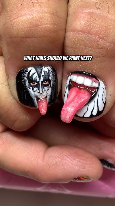 My Dad Gets CRAZY Nail Art!🤣💅🏻 #nailart #nailartist #nails